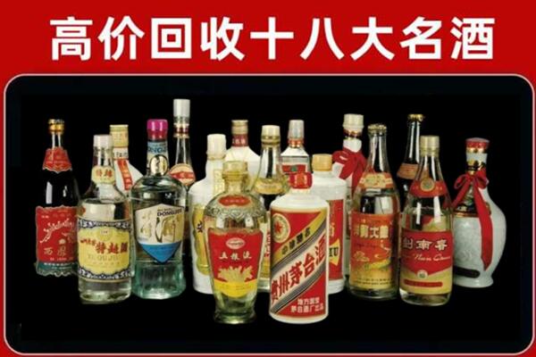 定海回收铁盖茅台酒